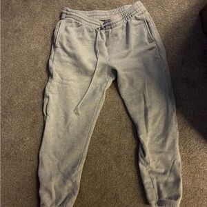 TNA Light Gray Sweatfleece Joggers